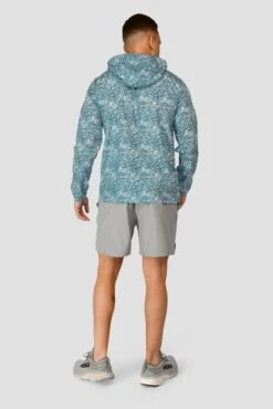 Alto Printed Jacket - Moonstone/Steel Blue -Montirex ALTO PRINTED JACKET MOONSTONE STEEL BLUE back