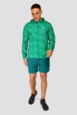 Alto Printed Jacket - Mountain Meadow/Deep Sea -Montirex ALTO PRINTED JACKET MOUNTAIN MEADOW DEEP SEA front