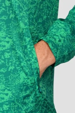 Alto Printed Jacket - Mountain Meadow/Deep Sea -Montirex ALTO PRINTED JACKET MOUNTAIN MEADOW DEEP SEA sleeve detail