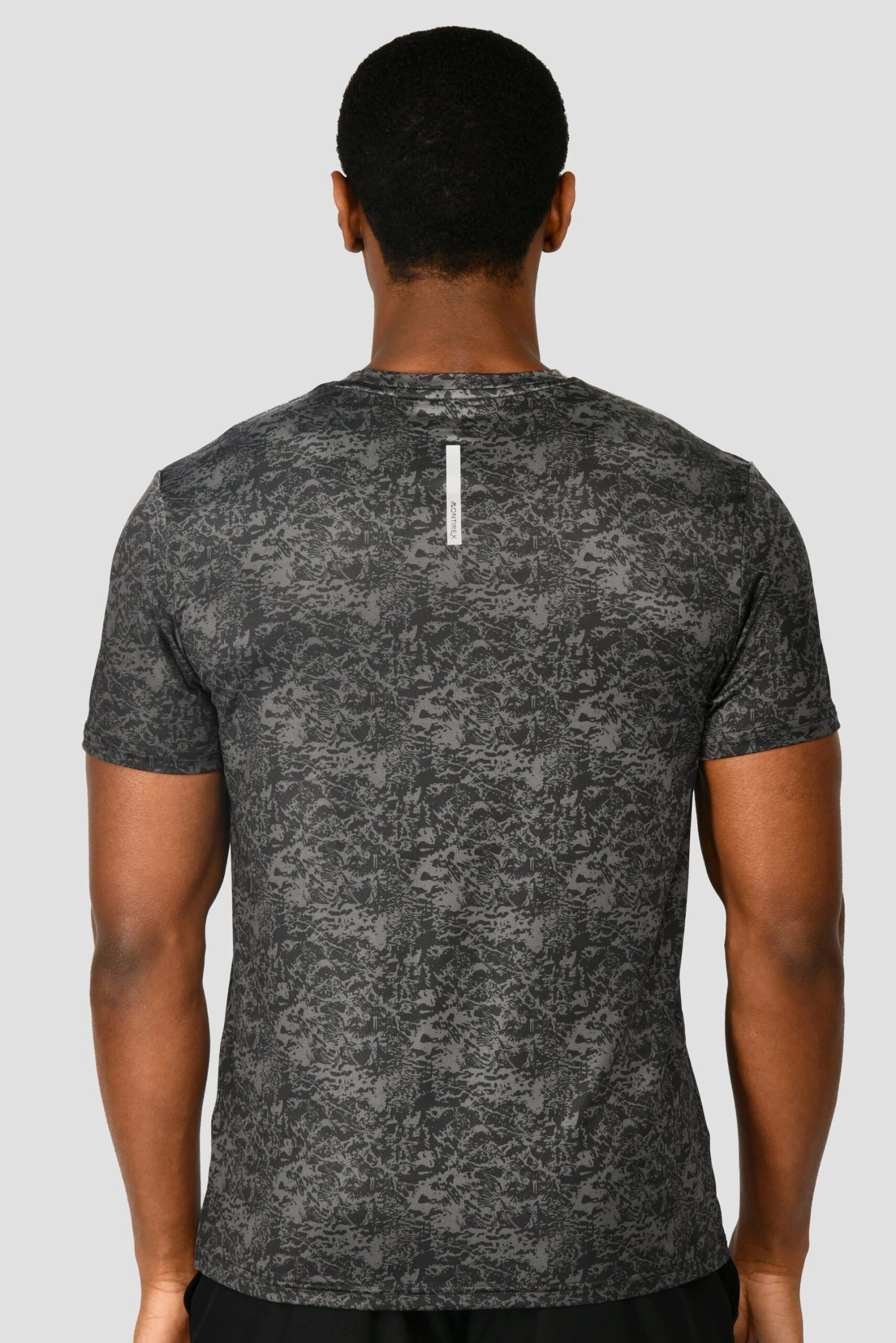 Alto Printed T-Shirt - Jet Grey/Black 4 Alto Printed T-Shirt - Jet Grey/Black - Image 2