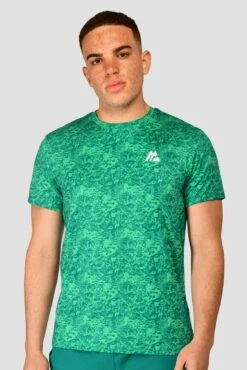 Alto Printed T-Shirt - Mountain Meadow/Deep Sea