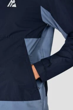 Atmos Wind Jacket - Midnight Blue/Steel Blue -Montirex ATMOSWINDJACKET MIDNIGHTBLUE STEELBLUE sleevedetail