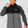 Breeze Windbreaker - Asphalt/Black/Cement Grey -Montirex BREEZEWINDBREAKER closefront