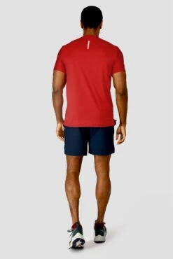 Charge T-Shirt - Burgundy -Montirex CHARGE TEE BURGUNDY back