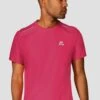 Charge T-Shirt - Hibiscus -Montirex CHARGE TEE HIBISCUS Close front
