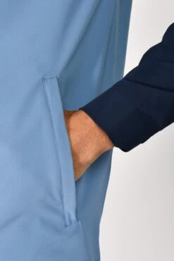 Curve 2.0 Jacket - Midnight Blue/Steel Blue -Montirex CURVE 2.0 JACKET MIDNIGHT BLUE STEEL BLUE sleeve detail