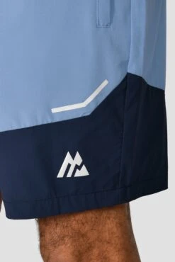 Curve 2.0 Short - Midnight Blue/Steel Blue -Montirex CURVE 2.0 SHORT MIDNIGHT BLUE SLATE GREY detail