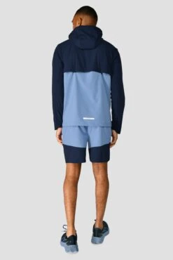 Curve 2.0 Short - Midnight Blue/Steel Blue -Montirex CURVE 2.0 SHORT MIDNIGHT BLUE SLATE GREY full back