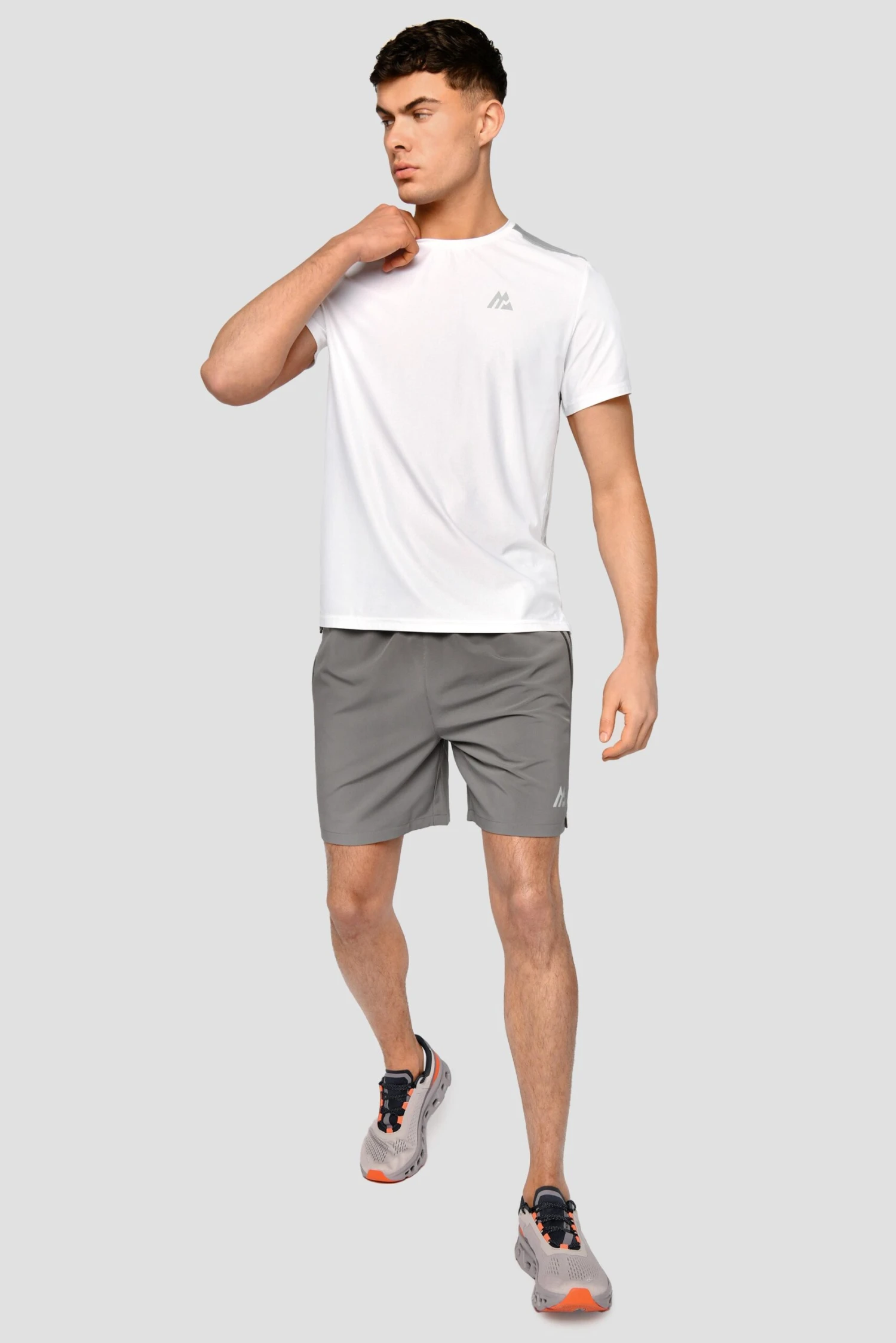 Charge T-Shirt - White/Platinum Grey 5 Charge T-Shirt - White/Platinum Grey - Image 3