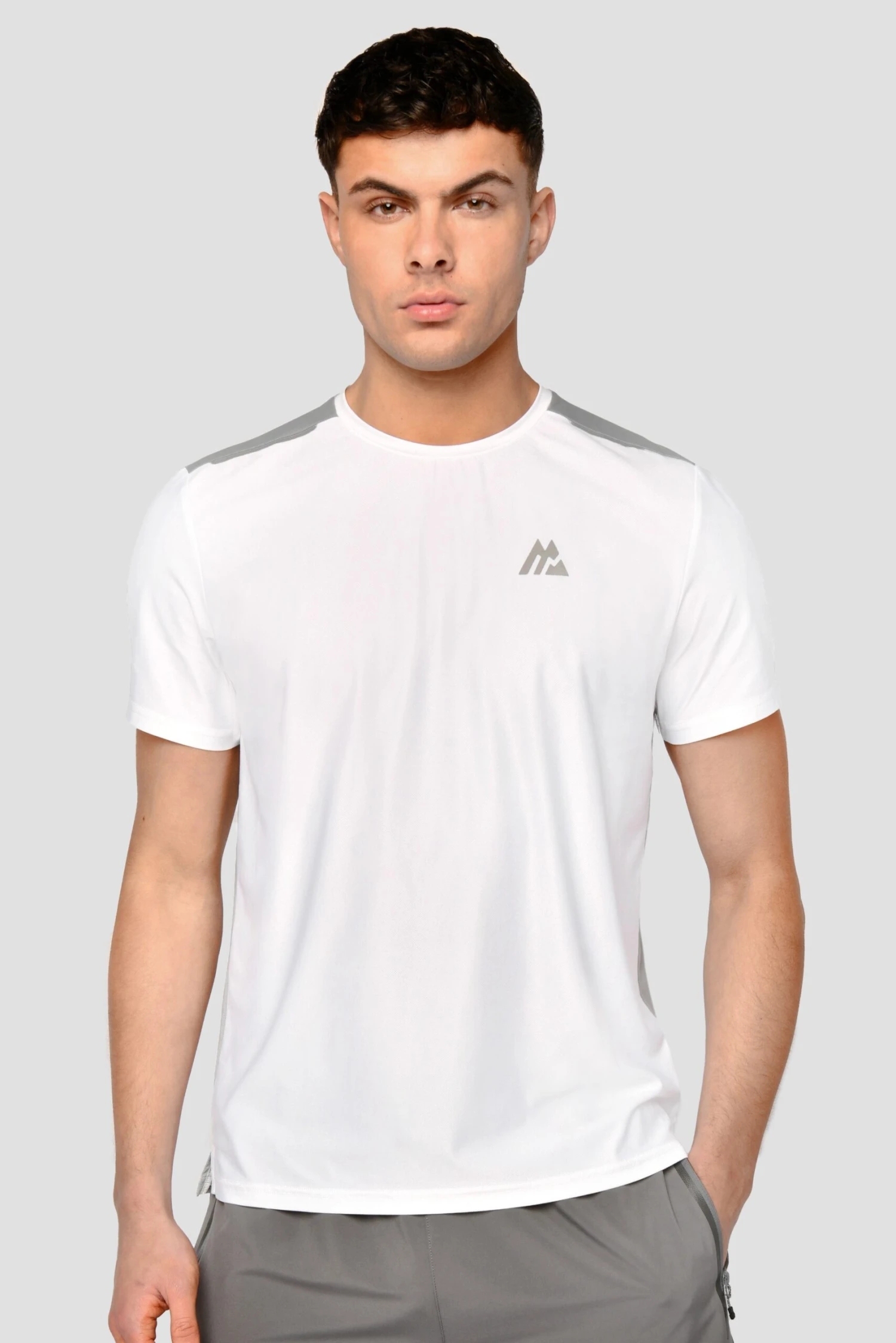 Charge T-Shirt - White/Platinum Grey 3 Charge T-Shirt - White/Platinum Grey