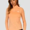Women's Draft 1/4 Zip - Sunset Peach -Montirex DRAFT 1 4 ZIP SUNSET PEACH close front