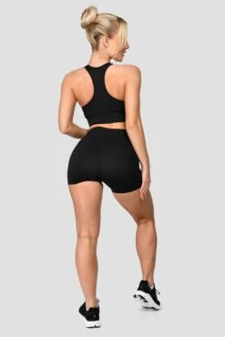 Elevate Bra Top - Black -Montirex ELEVATE BRA TOP back