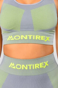Energy 2.0 Seamless Bra Top - Cadet Grey/OG Neon 11 Energy 2.0 Seamless Bra Top - Cadet Grey/OG Neon -Montirex ENERGY2.0SEAMLESSBRATOP TRADEWINDS SAFETYYELLOW close