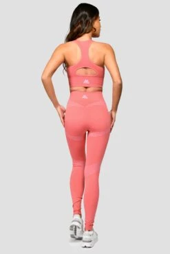 Energy Seamless Bra Top - Rose Pink/Orchid Pink -Montirex Energy Seamless Bra Top Rose Pink Orchid Pink back