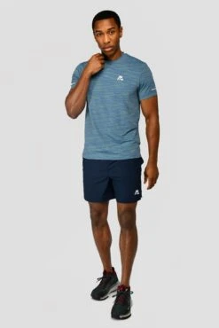 Fly 2.0 T-Shirt - Steel Blue/OG Neon/Moonstone -Montirex FLY 2.0 TEE STEEL BLUE OG NEON MOONSTONE front