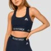 Icon Bra Top - Midnight Blue -Montirex Icon Bra Top Midnight Blue Close Front 2