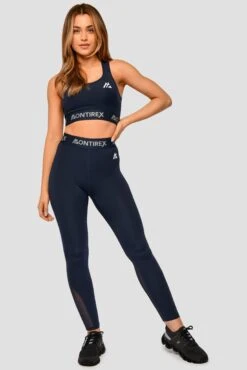 Icon Bra Top - Midnight Blue -Montirex Icon Bra Top Midnight Blue Full Front