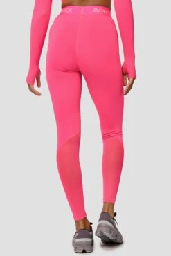 Icon Full Length Legging - Neon Pink -Montirex Icon Full Length Legging Neon Pink Close Back copy