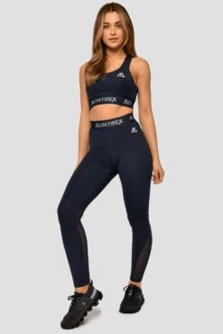 Icon Full Length Legging - Midnight Blue -Montirex IconFullLengthLegging MidnightBlue FullFront