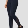 Icon Full Length Legging - Midnight Blue -Montirex IconFullLengthLegging MidnightBlue Sidelogo