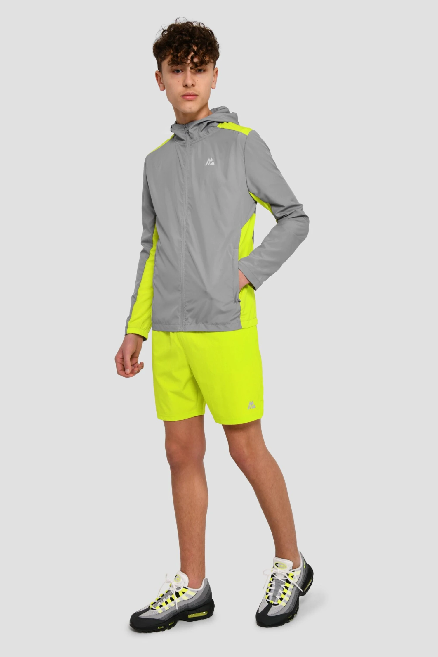 Junior Fly Short - Electric Lime 5 Junior Fly Short - Electric Lime - Image 3