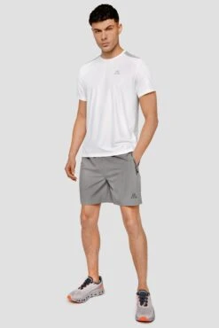 Lumos Short - Cement Grey 14 Lumos Short - Cement Grey -Montirex Lumos Shorts Cement Grey full front