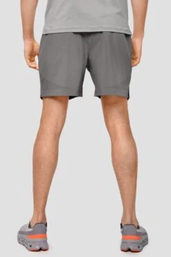 Lumos Short - Cement Grey 13 Lumos Short - Cement Grey -Montirex LumosShorts CementGrey back