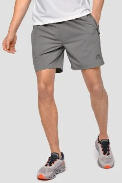 Lumos Short - Cement Grey 12 Lumos Short - Cement Grey -Montirex LumosShorts CementGrey front