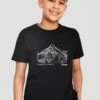 Junior Mountain Range 2.0 T-Shirt - Black 1 Junior Mountain Range 2.0 T-Shirt - Black -Montirex MOUNTAIN RANGE 2.0 TEE BLACK close front