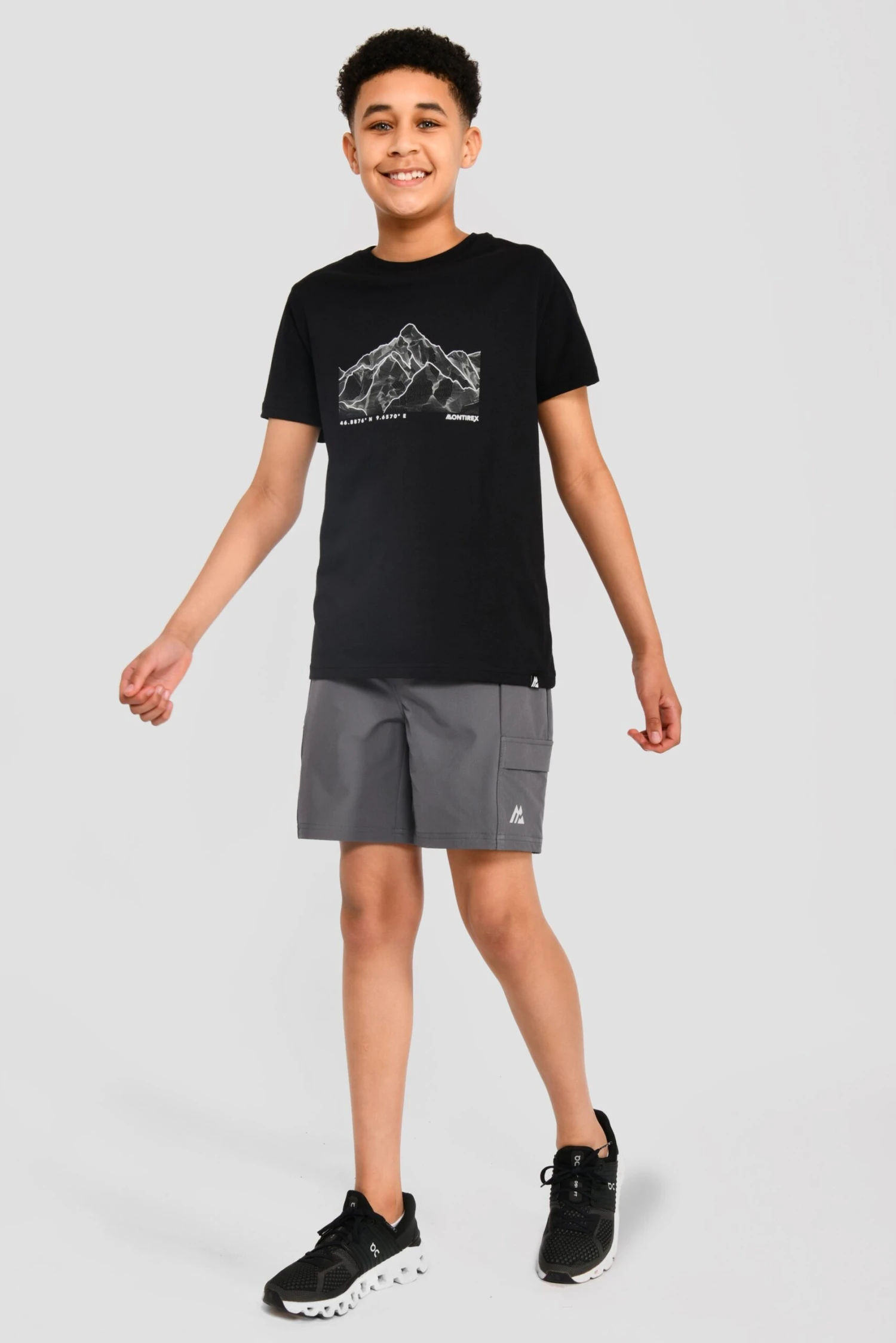 Junior Mountain Range 2.0 T-Shirt - Black 5 Junior Mountain Range 2.0 T-Shirt - Black - Image 3
