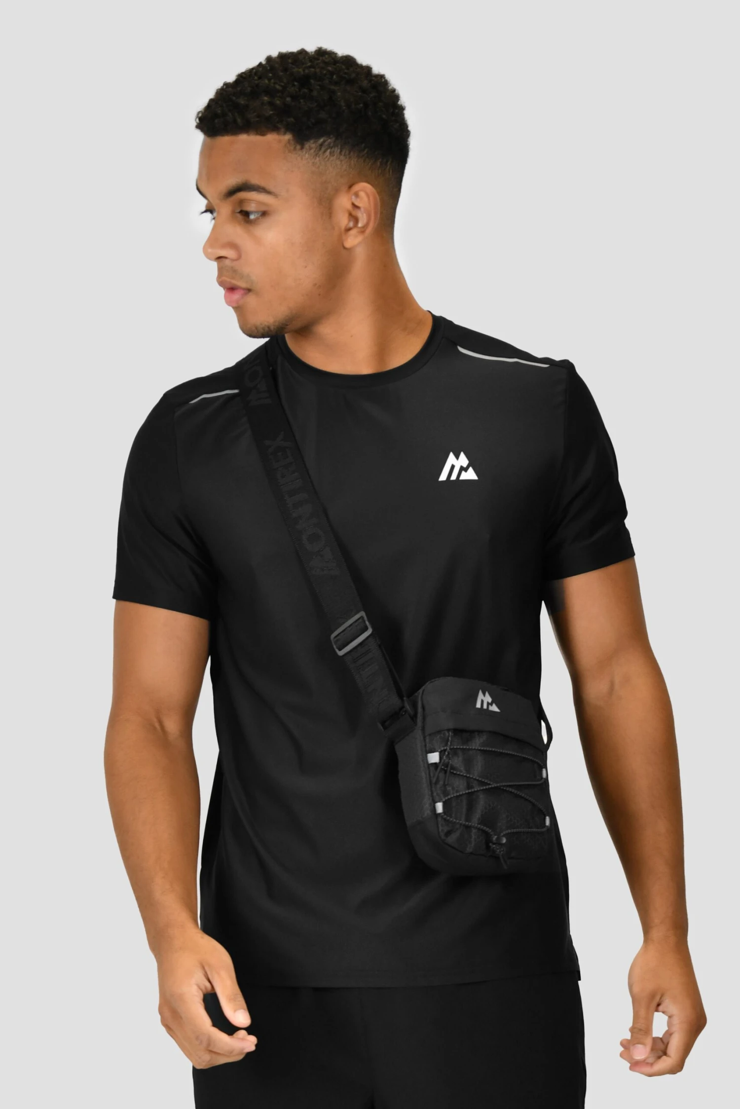 MTX 2.0 Crossbody Bag - Black/Cement Grey 4 MTX 2.0 Crossbody Bag - Black/Cement Grey - Image 2