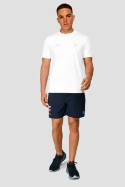 MTX Run Vital Cotton T-Shirt - White -Montirex MTX RUN VITAL COTTON TEE WHITE front