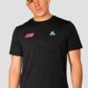 MTX Run Vital T-Shirt - Black -Montirex MTX RUN VITAL TEE BLACK Close front
