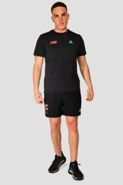 MTX Run Vital T-Shirt - Black -Montirex MTX RUN VITAL TEE BLACK front