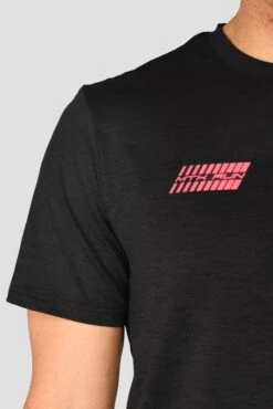 MTX Run Vital T-Shirt - Black -Montirex MTX RUN VITAL TEE BLACK logo2