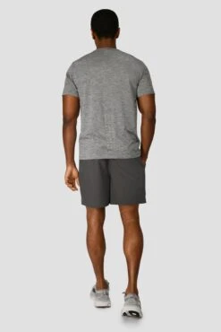 MTX Run Vital T-Shirt - Jet Grey -Montirex MTX RUN VITAL TEE JET GREY back