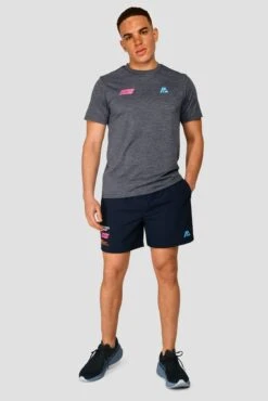 MTX Run Vital T-Shirt - Midnight Blue -Montirex MTX RUN VITAL TEE MIDNIGHT BLUE front