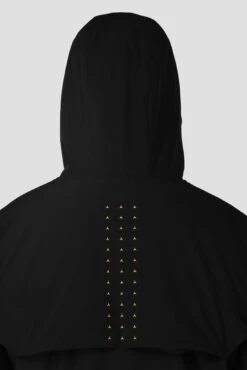 MTX Run Vital Windbreaker - Black -Montirex MTX RUN VITAL WINDBREAKER BLACK hood detail