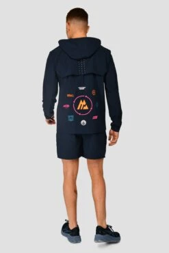 MTX Run Vital Windbreaker - Midnight Blue 13 MTX Run Vital Windbreaker - Midnight Blue -Montirex MTX RUN VITAL WINDBREAKER MIDNIGHT BLUE back