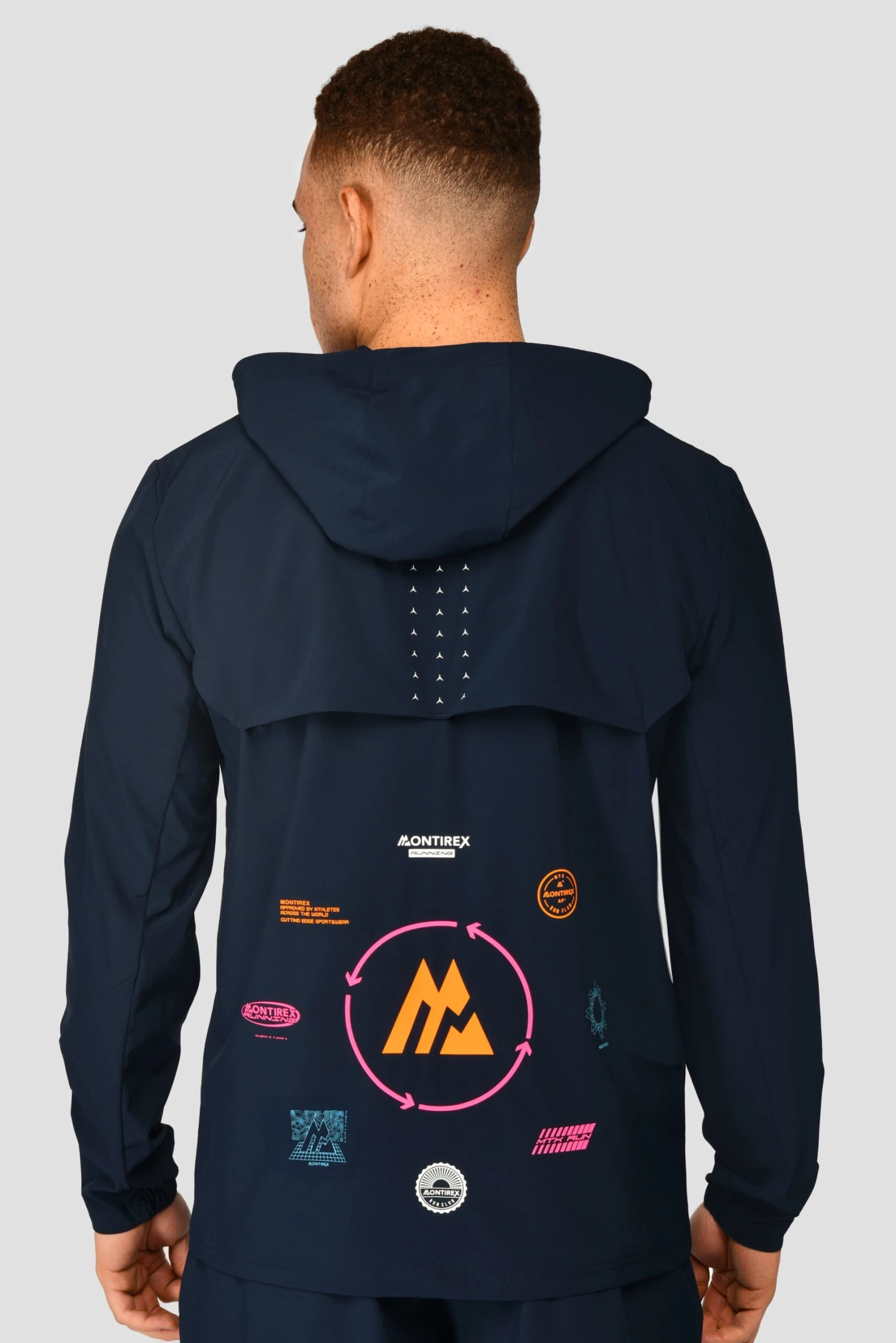 MTX Run Vital Windbreaker - Midnight Blue 4 MTX Run Vital Windbreaker - Midnight Blue - Image 2