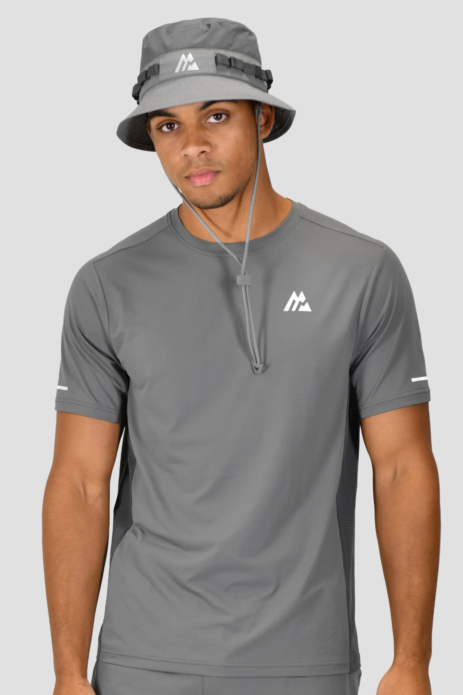 MTX Tech Bucket Hat - Cement Grey/Platinum Grey 3 MTX Tech Bucket Hat - Cement Grey/Platinum Grey - Image 2