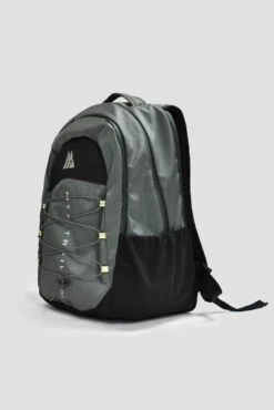 MTX Trail 2.0 32L Backpack - Black/Cement Grey/Electric Lime -Montirex MTX TRAIL 2.0 32L BACKPACK BLACK CEMENT GREY ELECTRIC LIME side