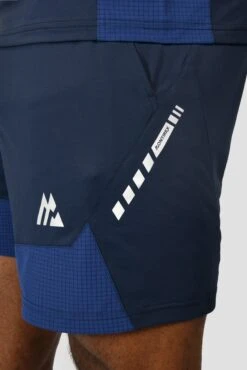 MTX Trail 2.0 Short - Midnight Blue/Marine Blue -Montirex MTX TRAIL 2.0 SHORT MIDNIGHT BLUE MARINE BLUE side detail