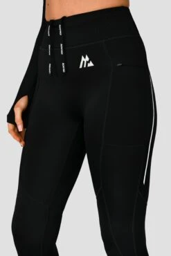 MTX Tech 2.0 Legging - Black -Montirex MTXTECH2.0LEGGING Black waistbandlogodetail2