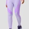 Power Panelled Legging - Periwinkle/Plum -Montirex POWERPANELLEDLEGGING Periwinkle Plum front