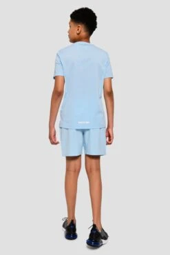 Junior Rush Running Short - Argentinian Blue 11 Junior Rush Running Short - Argentinian Blue -Montirex RUSH RUNNING SHORT ARGENTINIAN BLUE ful back