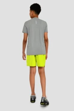 Junior Speed T-Shirt - Platinum Grey -Montirex SPEED TEE PLATINUM GREY back