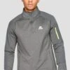 Summit 1/4 Zip - Grey Marl/Jet Grey