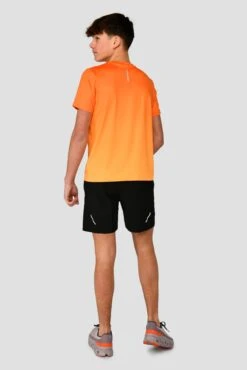 Junior Track Fade T-Shirt - Fiery Orange/Ember 10 Junior Track Fade T-Shirt - Fiery Orange/Ember -Montirex TRACK FADE TEE FIERY ORANGE EMBER back