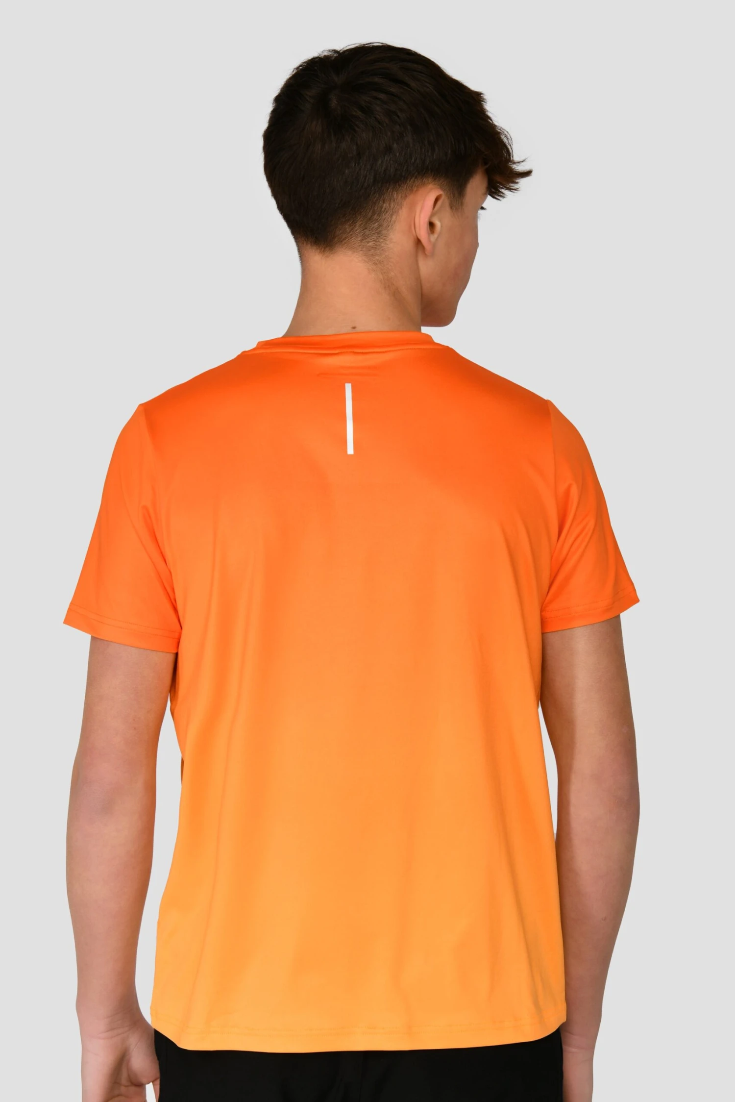 Junior Track Fade T-Shirt - Fiery Orange/Ember 4 Junior Track Fade T-Shirt - Fiery Orange/Ember - Image 2